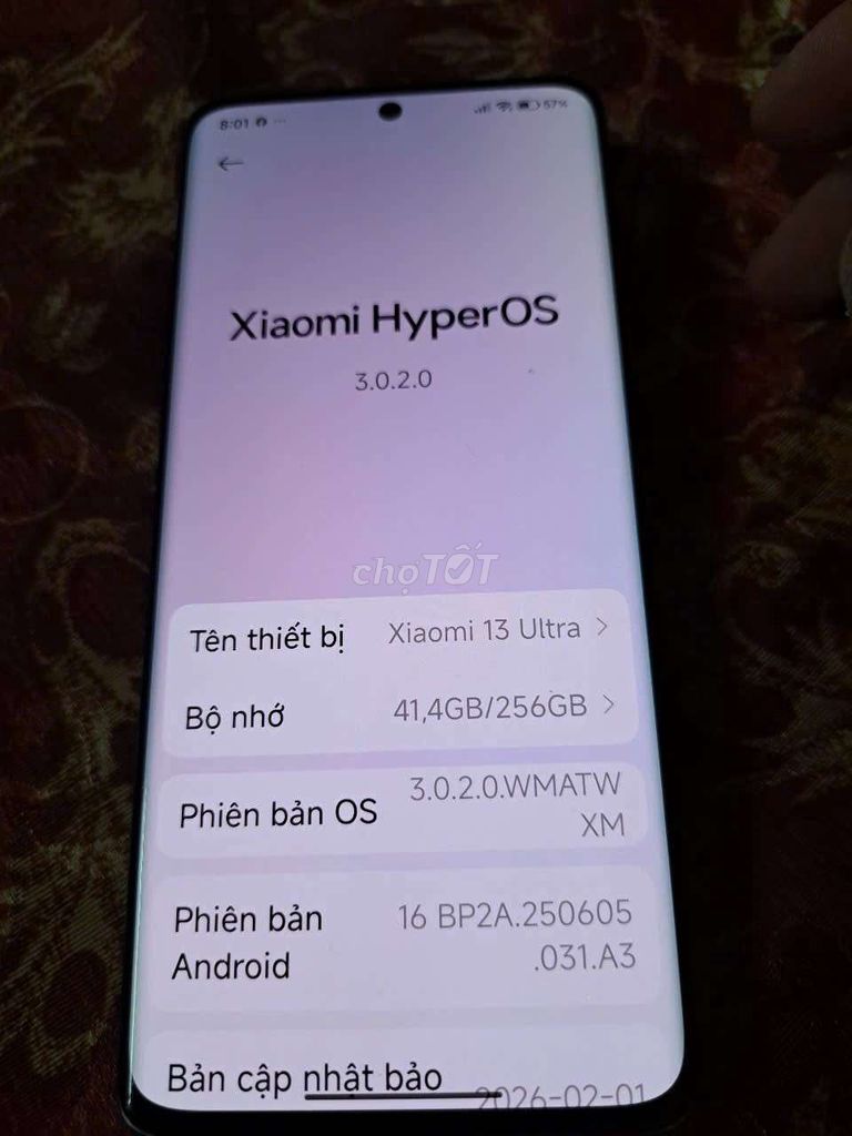 Xiaomi 13 Ultra 256GB Xanh lá. Mua bán Điện thoại tại Quận Hải Châu Đà Nẵng được đăng bởi giật sấy nhanh hình 1