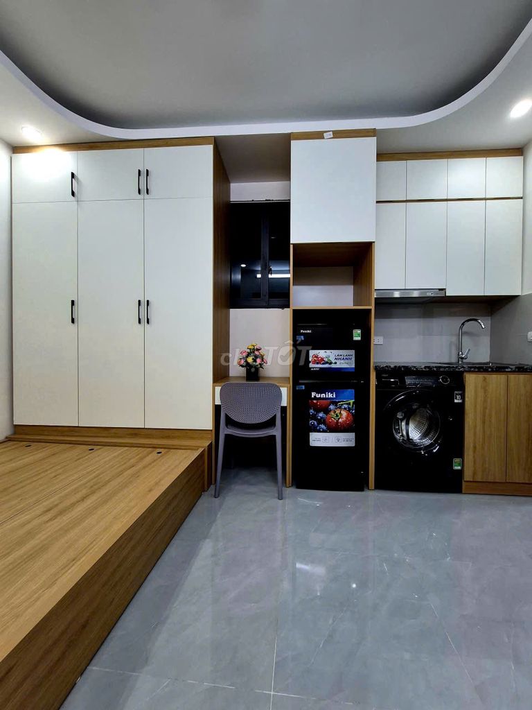 PHÒNG ĐẸP MỚI TINH 20M2 FULL ĐỒ NỘI THẤT MÁY GIẶT RIÊNG TỪNG PHÒNG