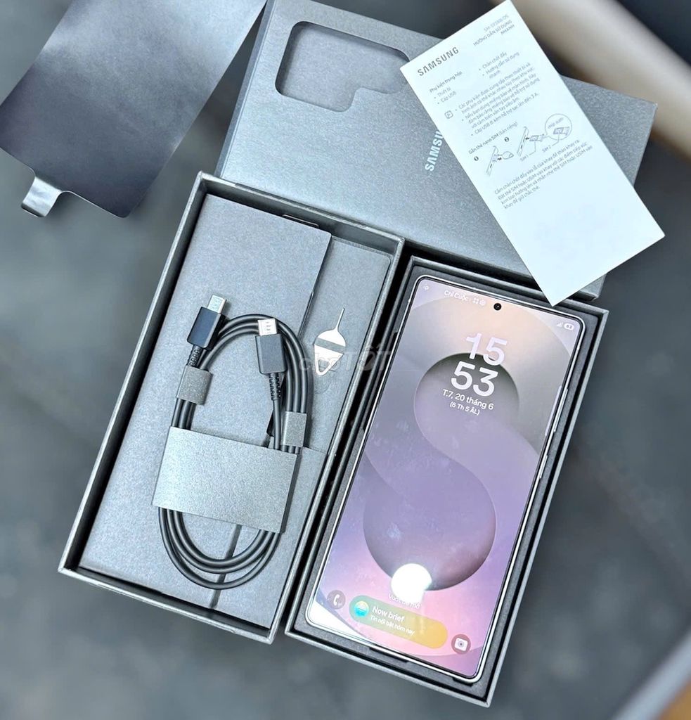 Samsung S25 Ultra 12GB 256GB Trắng. Mua bán Điện thoại tại Quận 1 Tp Hồ Chí Minh được đăng bởi Hội Đồ Điện Tử hình 1