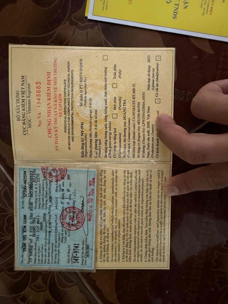 Xe tải JAC 2008, 1.25 tấn, thùng 3.2m mới đăngkiem. Mua bán Xe tải, xe ben tại Huyện Trảng Bàng Tây Ninh được đăng bởi thân nhựt hình 6