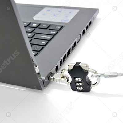 Dây khóa laptop đầu khóa kensington HR-C929