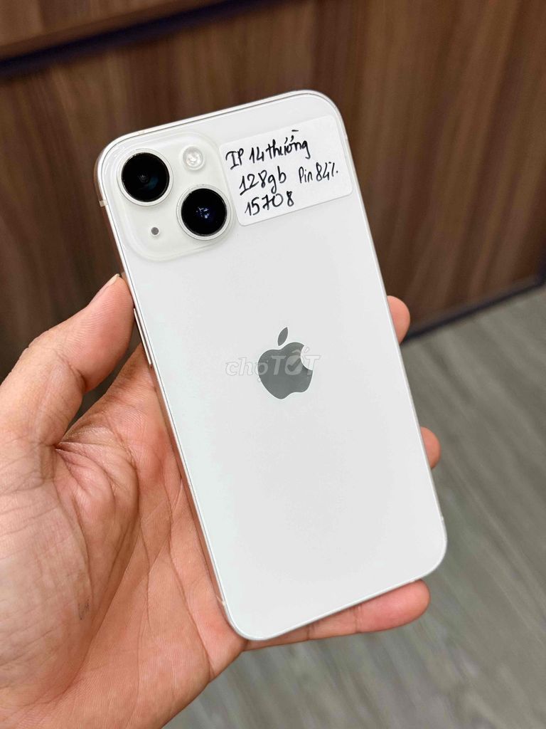 iPhone 14 128GB Trắng. Mua bán Điện thoại tại Quận Ninh Kiều Cần Thơ được đăng bởi Mr.T Mobile hình 1