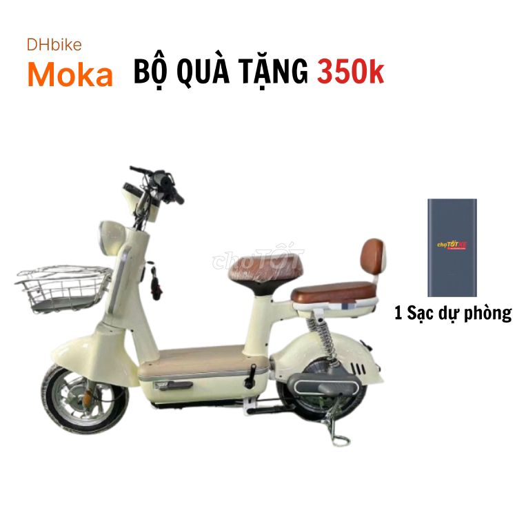 XE ĐIỆN DHBIKE MOKA KÈM PIN LFP PHẦN QUÀ ĐỘC ĐÁO