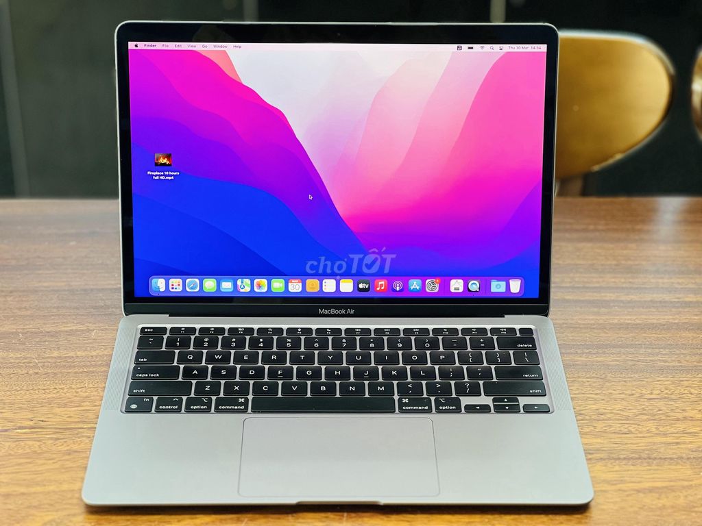 🍎 MacBook Air M1/8GB/256GB/FullBox/Silver. Mua bán Laptop tại Quận 10 Tp Hồ Chí Minh được đăng bởi TTCenter hình 1