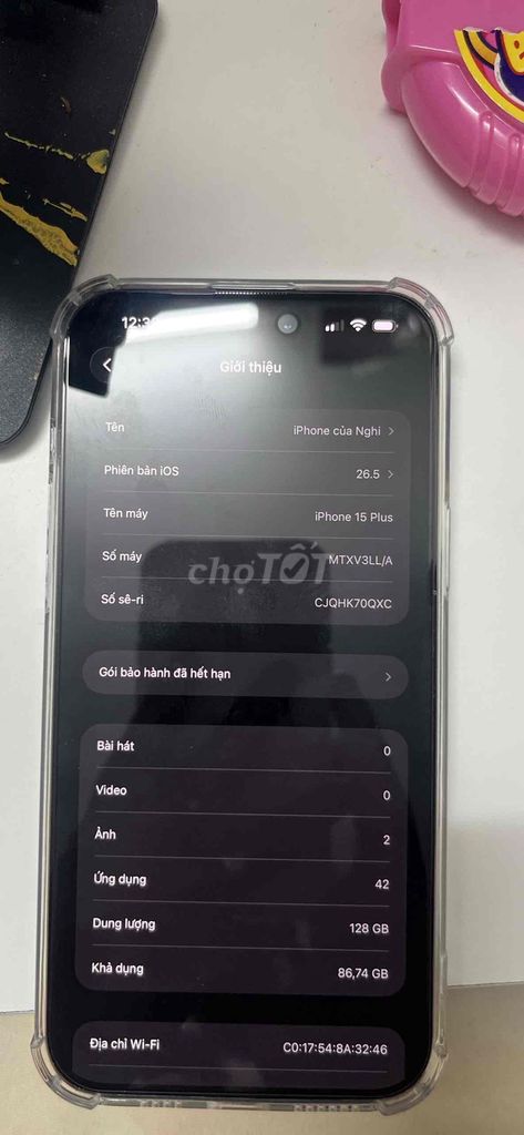 Apple iPhone 15 Plus 128GB Xanh 100% pin. Mua bán Điện thoại tại Quận Tân Bình Tp Hồ Chí Minh được đăng bởi Nghi Hieu hình 1
