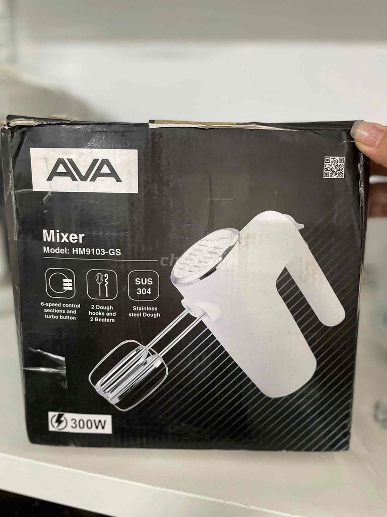 Máy đánh trứng AVA HM9103-GS 300W. Mua bán Bếp, lò, đồ điện nhà bếp tại Thành phố Buôn Ma Thuột Đắk Lắk được đăng bởi Nguyễn Duy hình 1