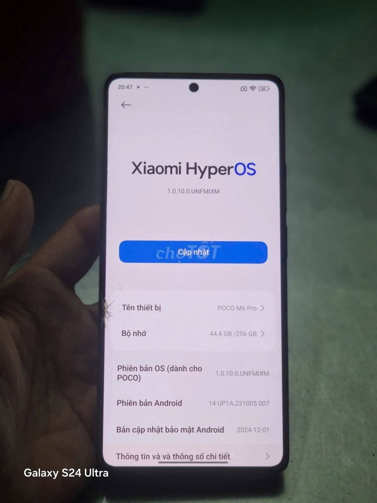 Xiaomi POCO M6 Pro 8GB/256GB Xám. Mua bán Điện thoại tại Quận 10 Tp Hồ Chí Minh được đăng bởi Hội Đồ Điện Tử hình 1