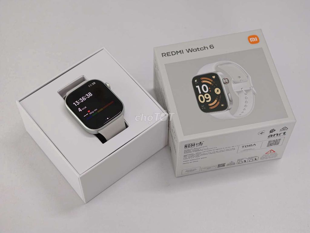 Xiaomi Redmi Watch 6 Trắng AMOLED GPS. Mua bán Thiết bị đeo thông minh tại Quận Ninh Kiều Cần Thơ được đăng bởi Lê Khang hình 1