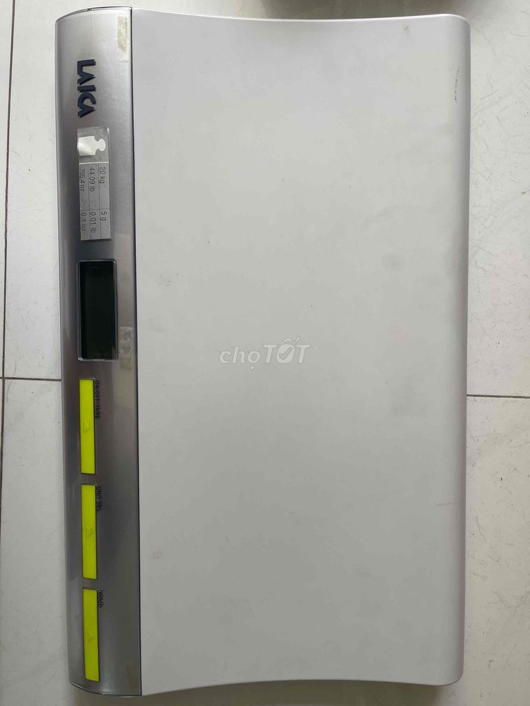 Cân trẻ em LAICA Trắng 20kg. Mua bán Đồ chuyên dụng, Giống nuôi trồng tại Huyện Hóc Môn Tp Hồ Chí Minh được đăng bởi Lê Duy Hiền hình 1