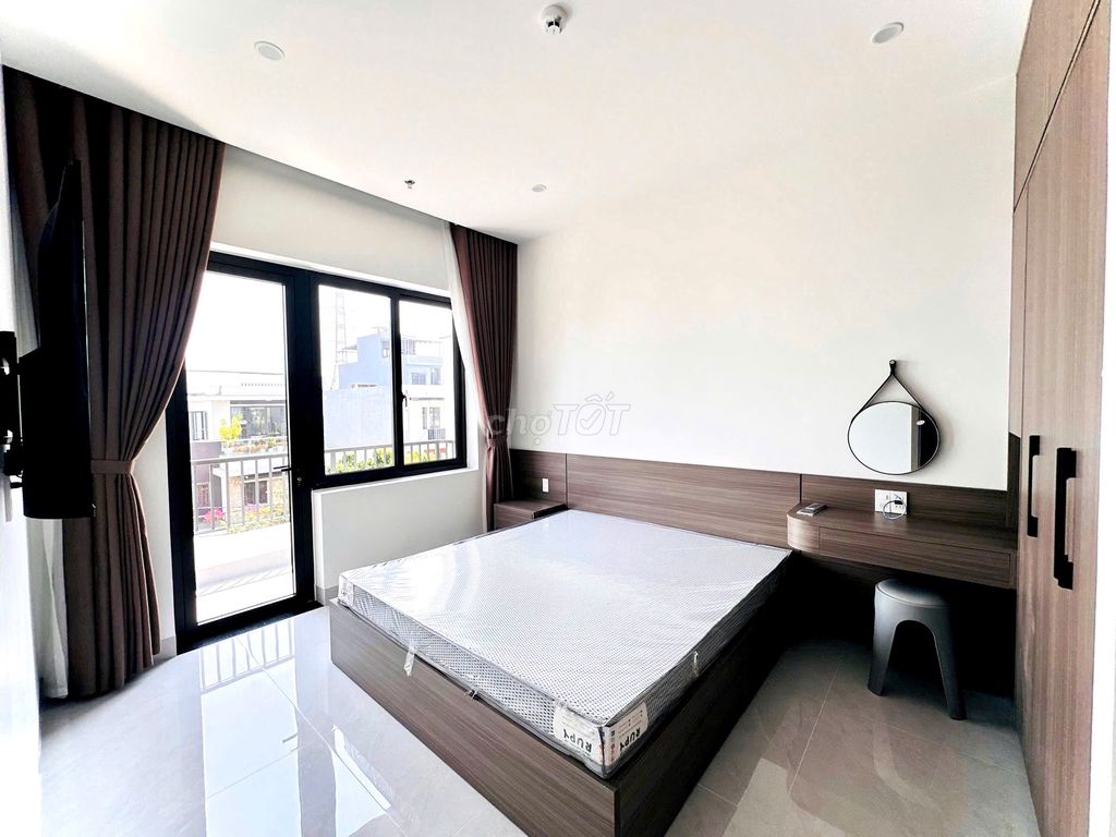 căn hộ 1 phòng ngủ mới ngay Khuê Mỹ