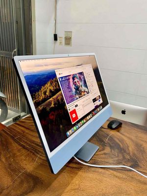Imac M1, RAM 16GB, SSD 512GB,4 cổng usb C,24inch. Mua bán Laptop tại Thành phố Buôn Ma Thuột Đắk Lắk được đăng bởi Mua Bán Chó Mèo Bmt