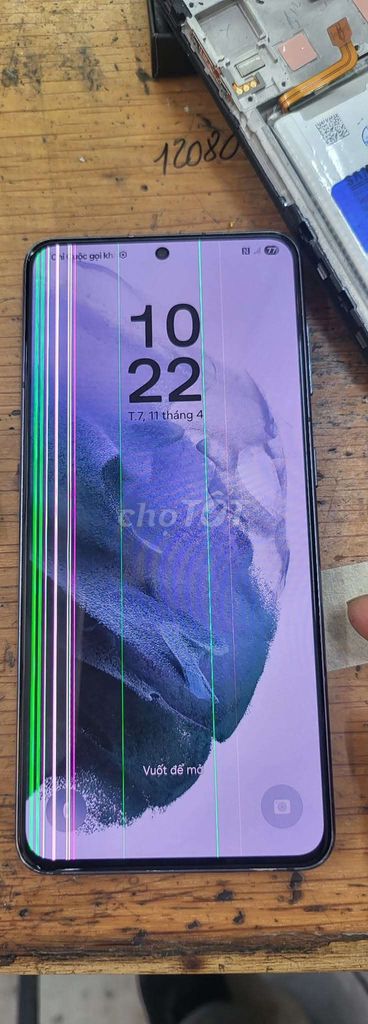 Samsung S21 Màn hình sọc. Mua bán Điện thoại tại Quận Ngũ Hành Sơn Đà Nẵng được đăng bởi Ps hình 1