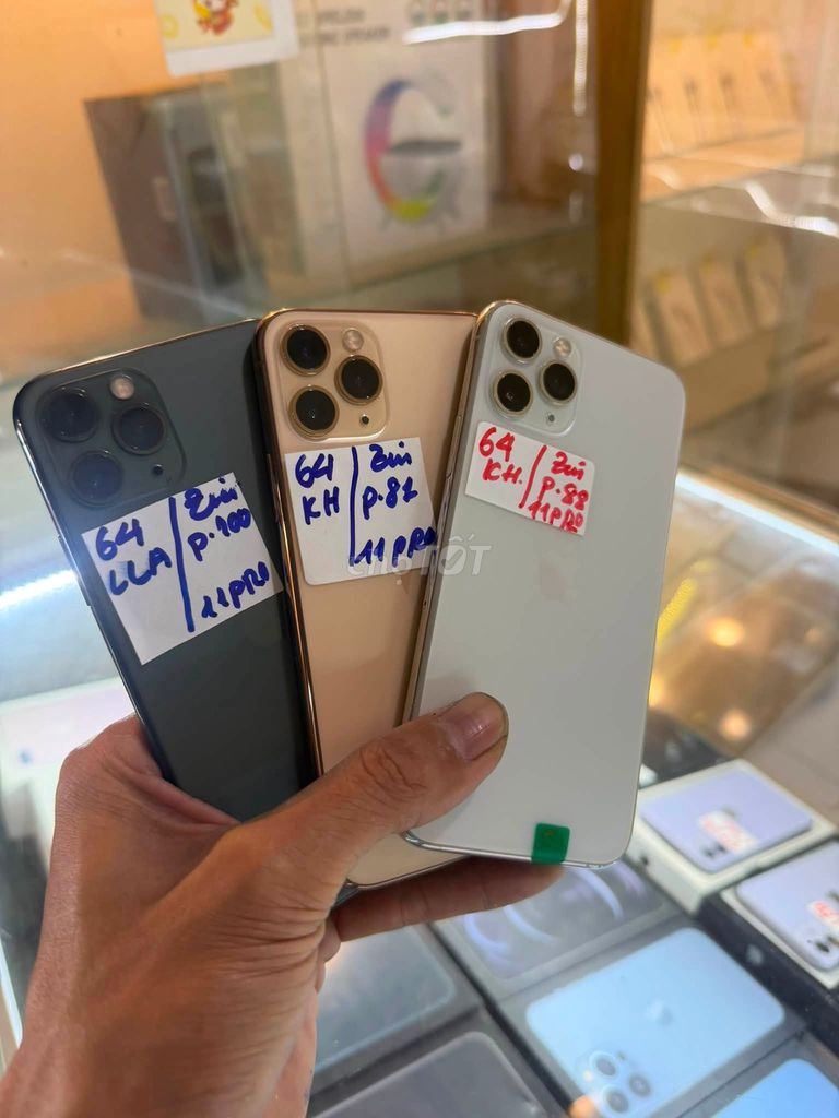 Apple iPhone 11 Pro 64GB Vàng, Xám, Trắng. Mua bán Điện thoại tại Quận Hoàng Mai Hà Nội được đăng bởi Hội Đồ Điện Tử hình 1
