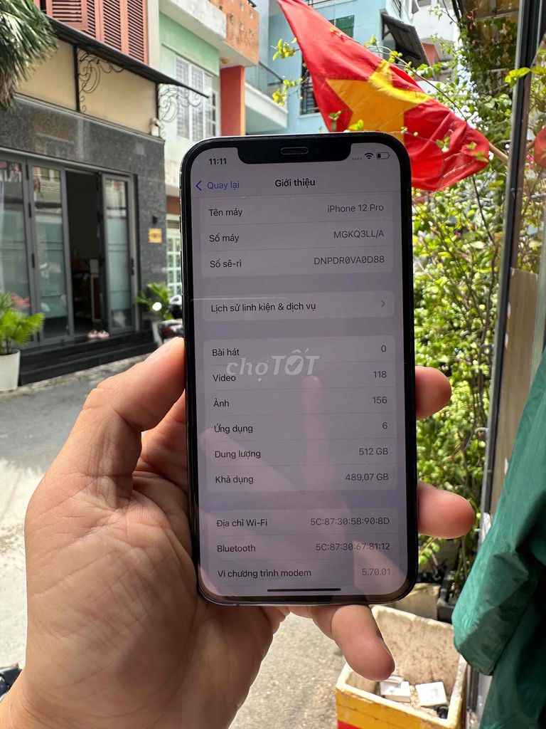 Apple iPhone 12 Pro 512GB Xám Like New. Mua bán Điện thoại tại Quận Gò Vấp Tp Hồ Chí Minh được đăng bởi HQ1986 Thanh Lý Cầm Đồ hình 1