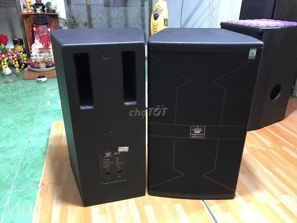 Loa BossElec M12 - Zin nguyên bản đẹp như mới. Mua bán Tivi, Âm thanh tại Quận Tân Phú Tp Hồ Chí Minh được đăng bởi Tony Nghĩa Audio Hàng Bãi  hình 1