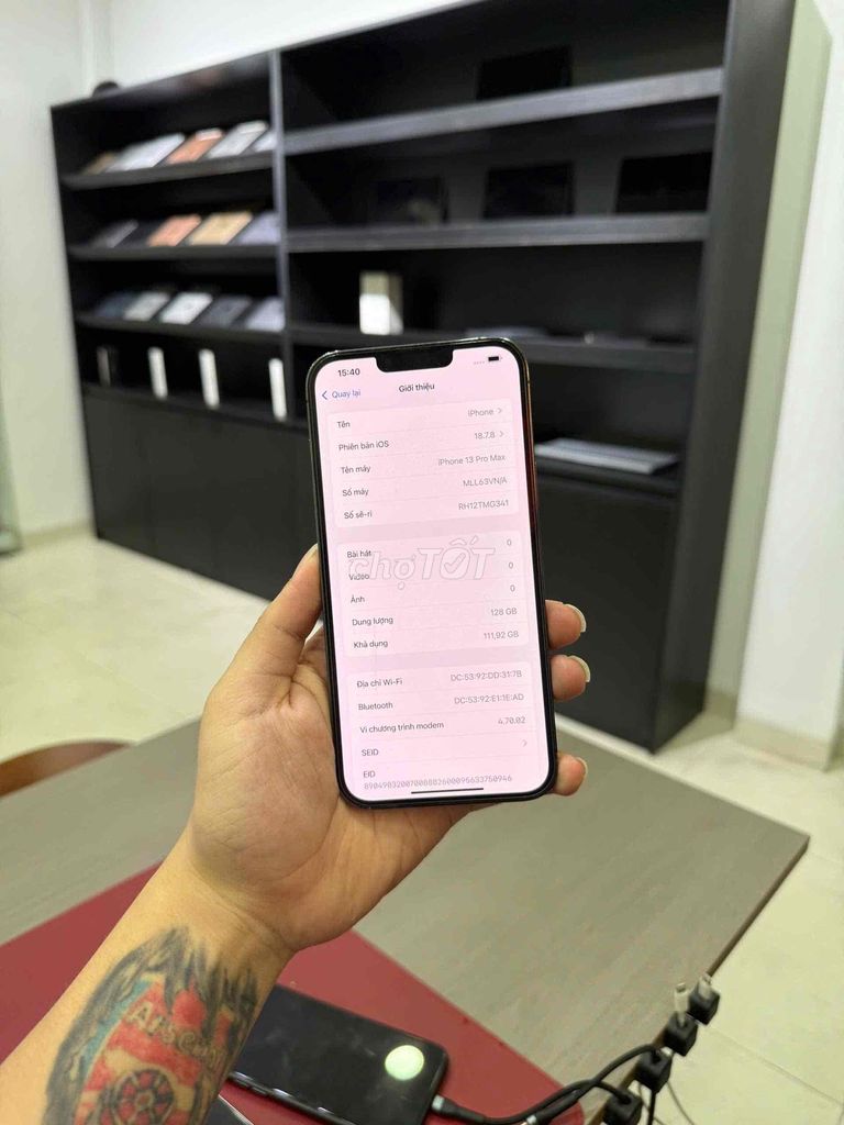 Apple iPhone 13 Pro Max 128GB Nguyên bản. Mua bán Điện thoại tại Quận Đống Đa Hà Nội được đăng bởi KT Hà Nội Mobile hình 1
