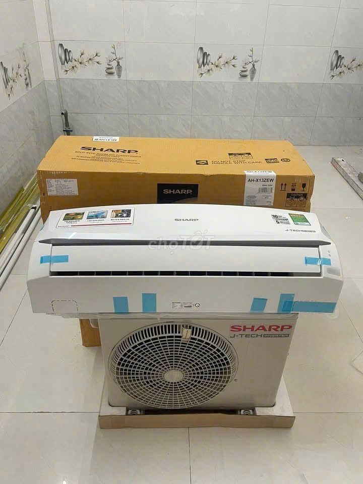 Máy lạnh Sharp Trắng Mới 100%. Mua bán Máy lạnh, điều hoà tại Huyện Trảng Bàng Tây Ninh được đăng bởi HIỀN ĐIỆN MÁY TRẢ GÓP  hình 1