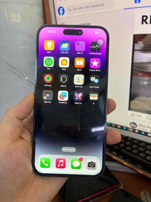 iphone 14promax lock ổ eid full 98% 128g