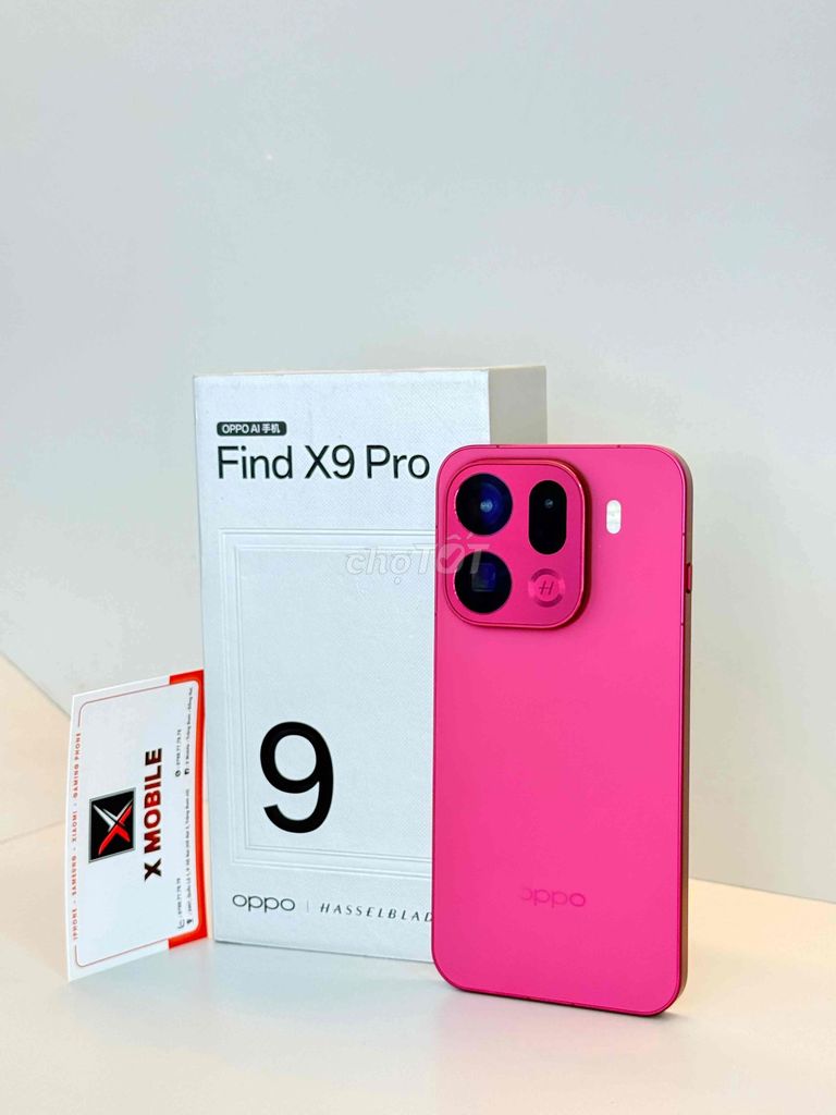OPPO FIND X9 PRO 16/512GB FULLBOX ĐỎ RƯỢU CỰC ĐẸP. Mua bán Điện thoại tại Huyện Trảng Bom Đồng Nai được đăng bởi X Mobile Trảng Bom hình 1