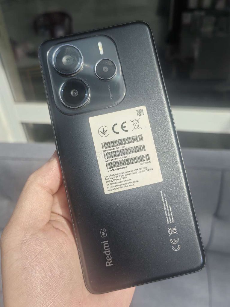 Xiaomi Redmi Note 14 5G 256GB Đen. Mua bán Điện thoại tại Quận Cẩm Lệ Đà Nẵng được đăng bởi Chính Mobile hình 1