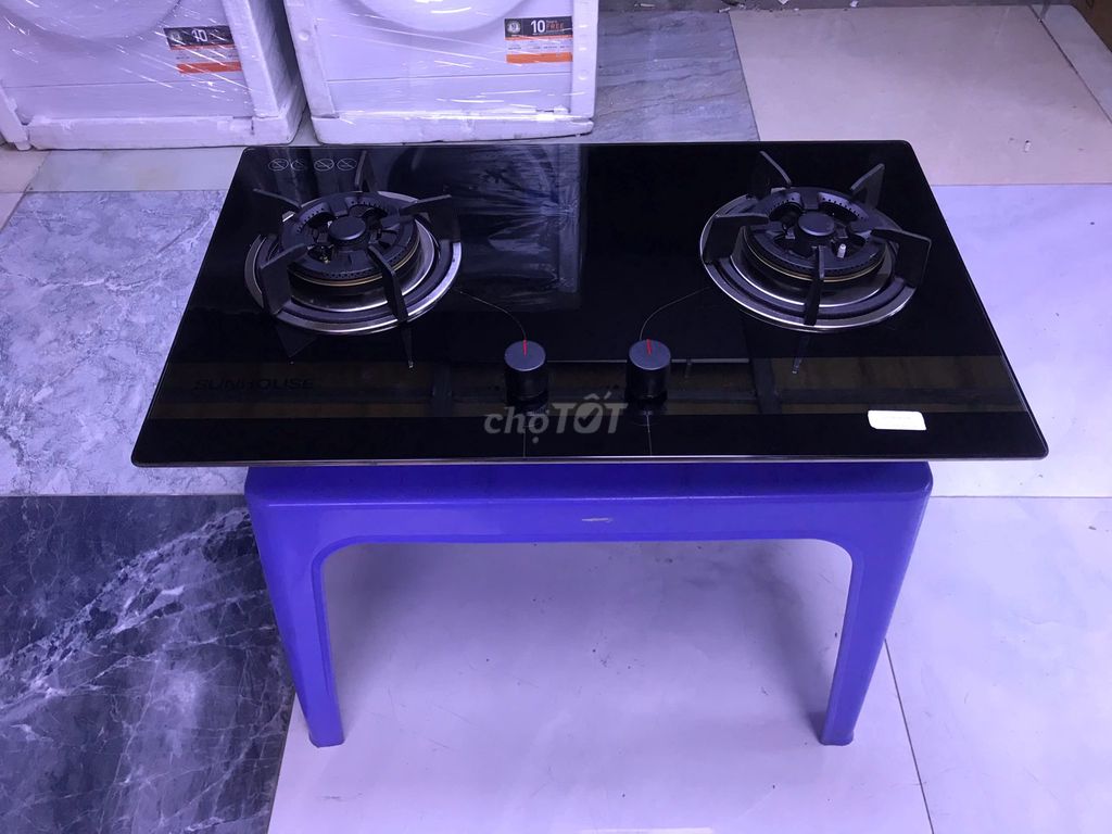 Bếp ga âm SUNHOUSE mặt kính đen SHB8836. Mua bán Bếp, lò, đồ điện nhà bếp tại Thành phố Thủ Đức Tp Hồ Chí Minh được đăng bởi khodienmay hình 1