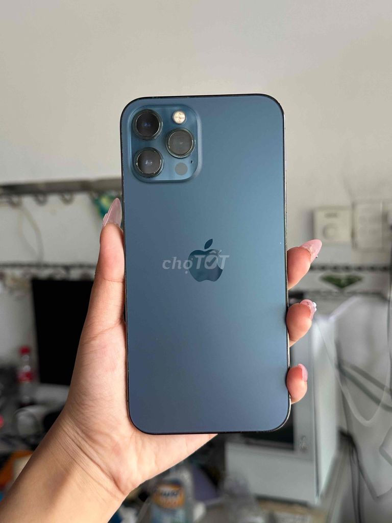Apple iPhone 12 Pro Max 128GB Xanh. Mua bán Điện thoại tại Thị xã Tân Uyên Bình Dương được đăng bởi Cửa hàng Kim Tuyến hình 1