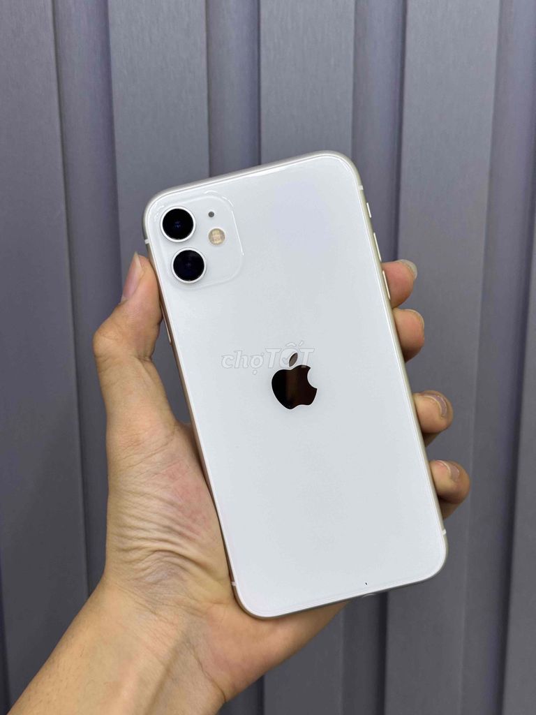 Thanj lí iPhone 11 64GB Trắng thay màn zin, pin. Mua bán Điện thoại tại Quận Ninh Kiều Cần Thơ được đăng bởi Cường Thịnh store hình 1