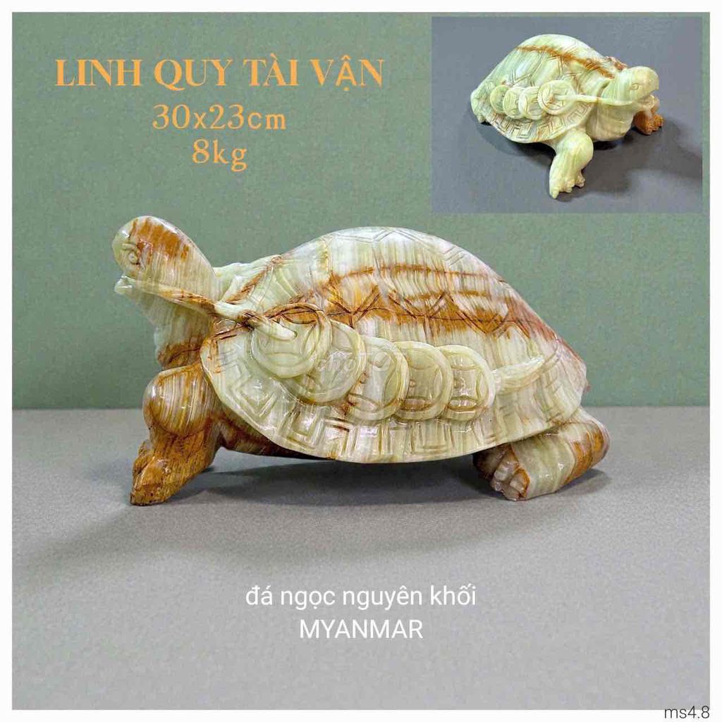 Tượng phong thủy Đá ngọc Myanmar. Mua bán Đồ sưu tầm, đồ cổ tại Thành phố Rạch Giá Kiên Giang được đăng bởi Đức Bảo Trần hình 1
