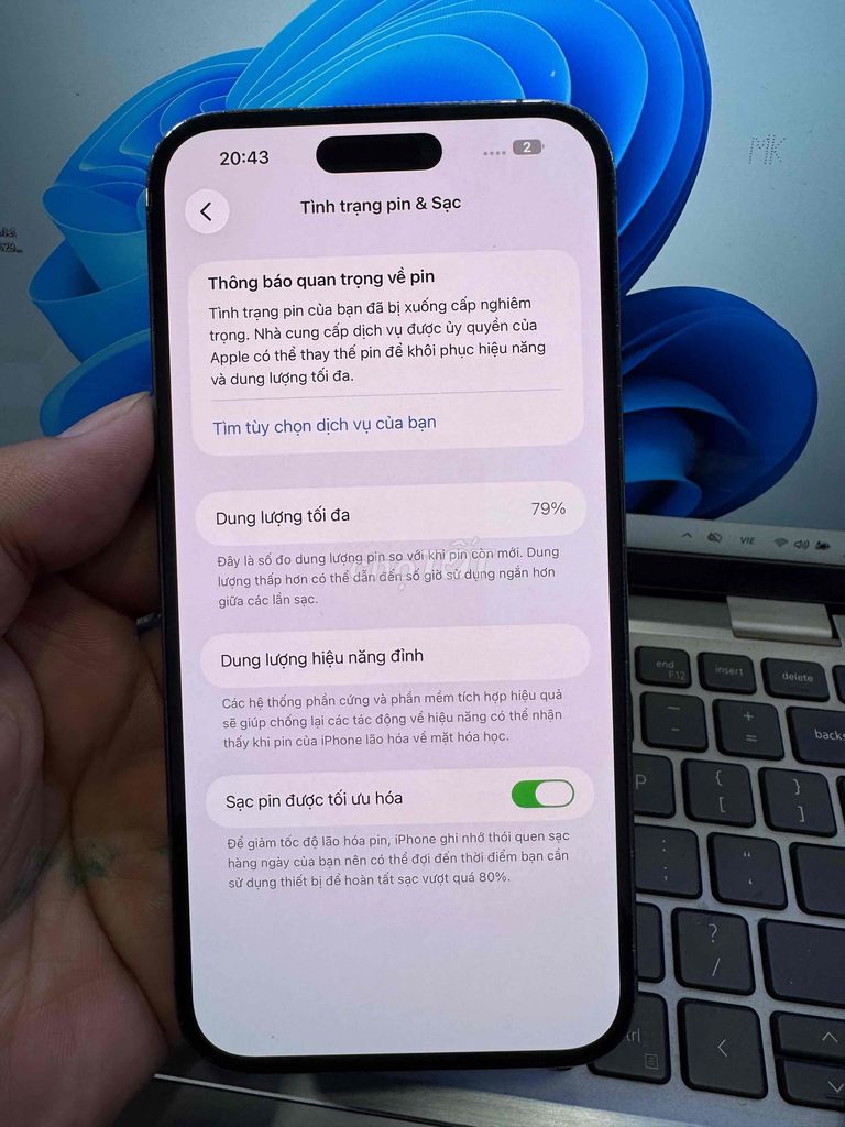 Apple iPhone 14 Pro Max 128GB Tím 98%. Mua bán Điện thoại tại Quận 6 Tp Hồ Chí Minh được đăng bởi QUỐC THIÊN BÁN GÓP 0 ĐỒNG  hình 1