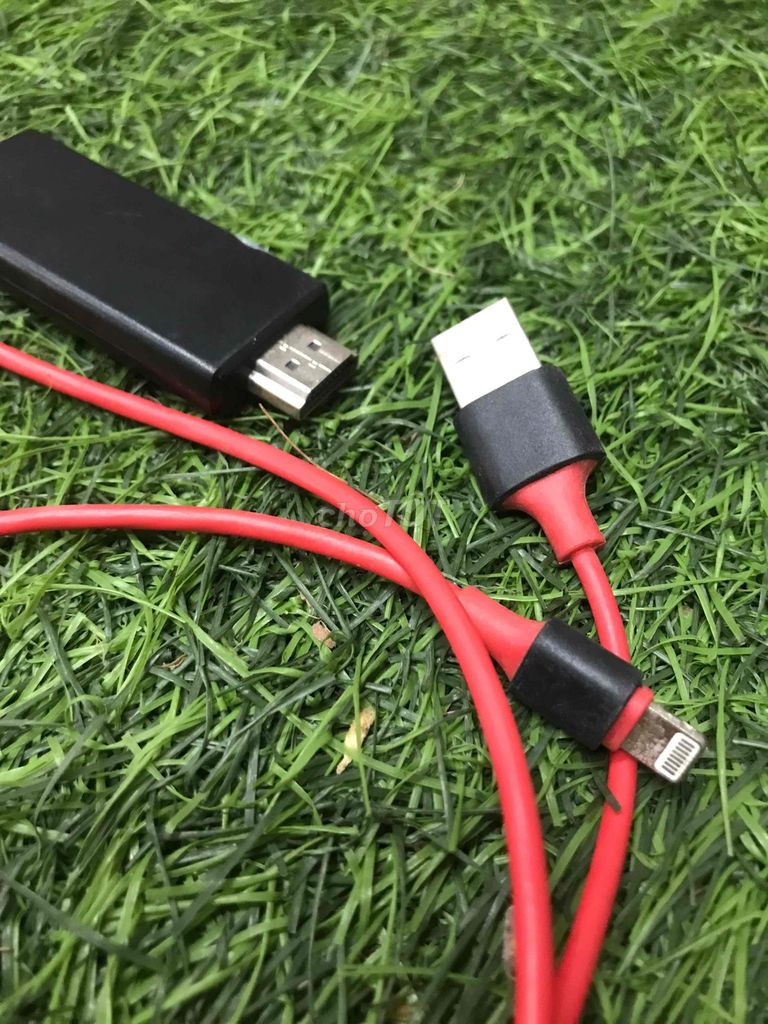 Cáp chuyển đổi từ iPhone sang Tivi. Mua bán Phụ kiện (Màn hình, Chuột...) tại Huyện Tân Phước Tiền Giang được đăng bởi Đồ Nhà Không Dùng hình 1