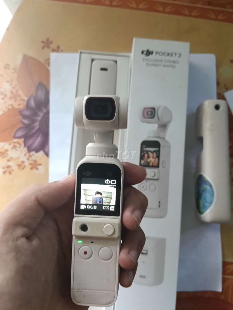 Máy quay phim DJI Osmo Pocket 2 Trắng. Mua bán Máy ảnh, Máy quay tại Quận Ngũ Hành Sơn Đà Nẵng được đăng bởi Tên chưa cung cấp hình 1