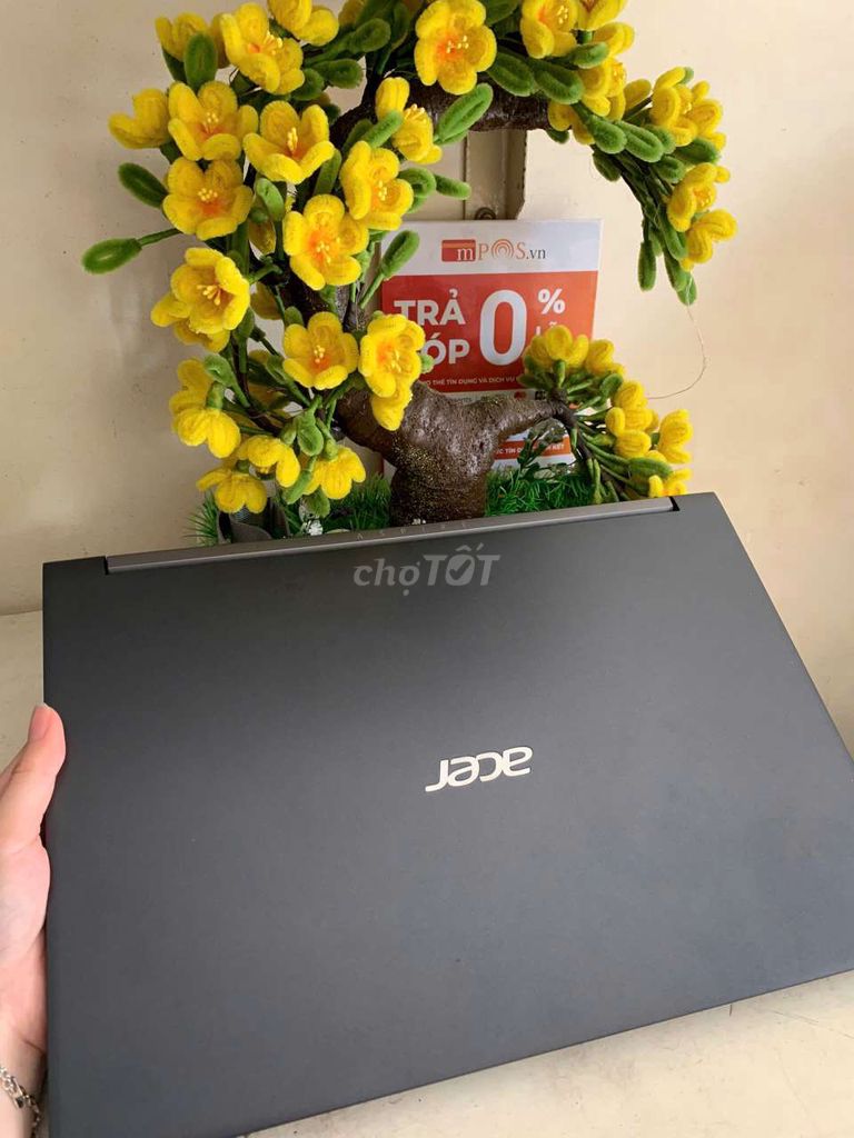 Acer Aspire 7 chuyên game RAM 24GB-SSD 1TB gaming