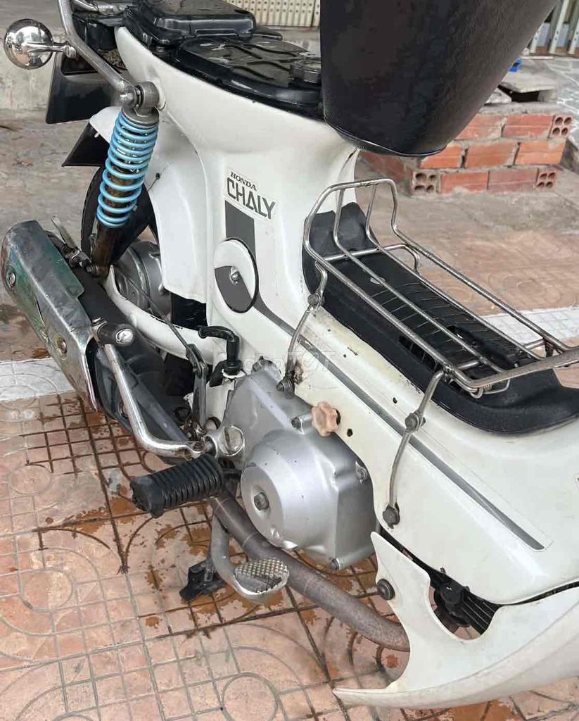 Honda Chaly 2009 Trắng. Mua bán Xe máy tại Huyện Gò Công Tây Tiền Giang được đăng bởi Vus Vas hình 11