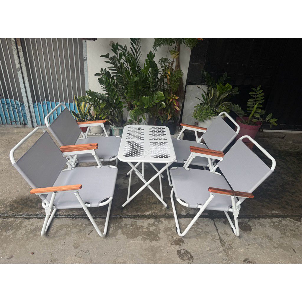 Bộ bàn ghế dã ngoại Gấp gọn. Mua bán Đồ thể thao, Dã ngoại tại Quận 5 Tp Hồ Chí Minh được đăng bởi O Kai hình 1