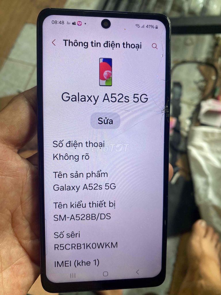 Samsung Galaxy A52s 5G 8GB/128GB Tím. Mua bán Điện thoại tại Quận 8 Tp Hồ Chí Minh được đăng bởi cop van truong  hình 1