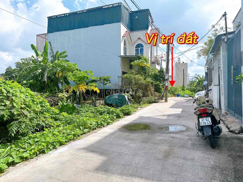 BÁN ĐẤT 7x16=113m AN PHÚ ĐÔNG, GẦN SÔNG VÀM THUẬT ĐANG LÀM ĐƯỜNG