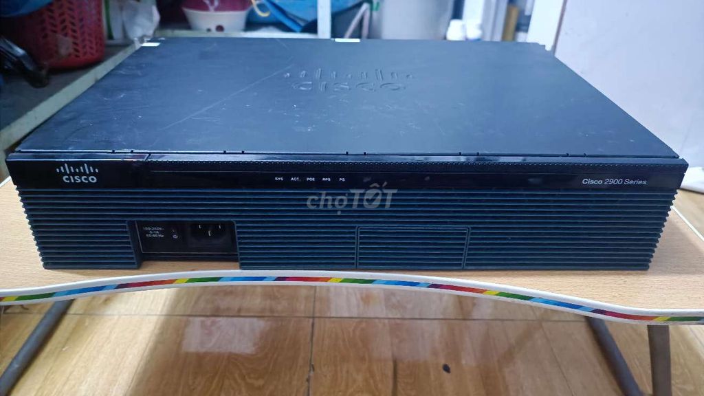 Router 
Cisco 2911-SEC/K9 nguyên tem