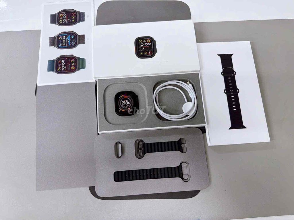 Apple Watch Ultra gen 2 Đen esim Fullbox dây zin. Mua bán Thiết bị đeo thông minh tại Quận 10 Tp Hồ Chí Minh được đăng bởi Táo Tốt Apple  hình 1