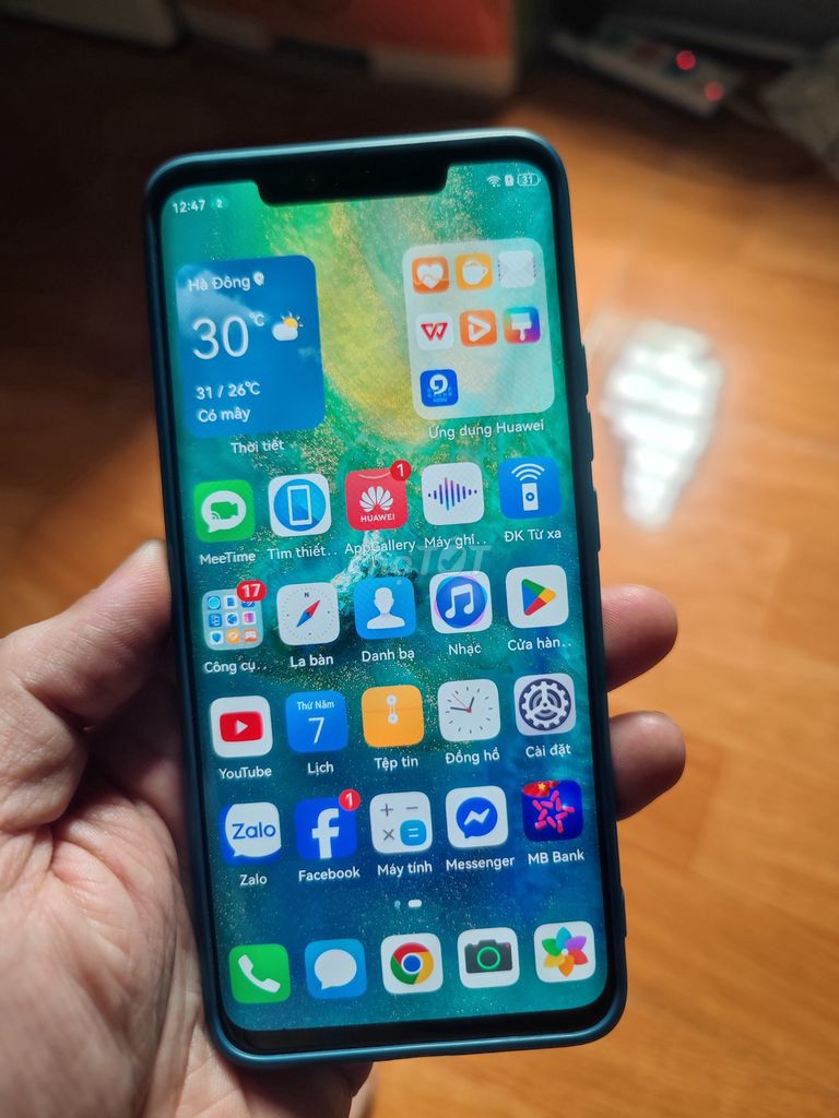 Mate 20 pro_6/128_Máy chất_pin tốt_Bao dùng ok_98%. Mua bán Điện thoại tại Quận Hà Đông Hà Nội được đăng bởi Tuấn  hình 1