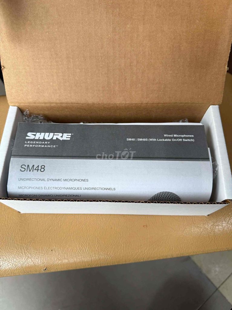 Microphone Shure SM48 Đen. Mua bán Tivi, Âm thanh tại Quận Cầu Giấy Hà Nội được đăng bởi tuấn anh hình 1