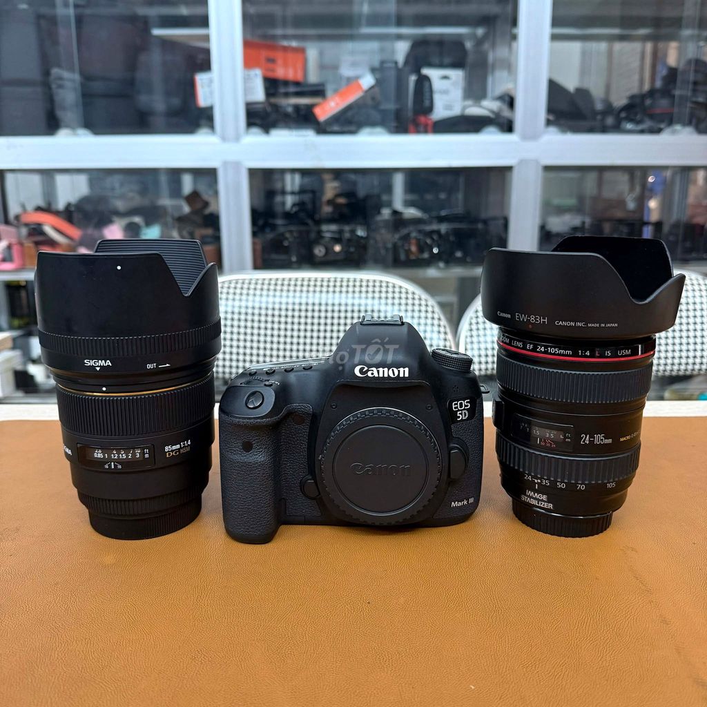 Canon 5D3 & 24-105 F4L IS & 85 F1.4 non ART. Mua bán Máy ảnh, Máy quay tại Quận Hai Bà Trưng Hà Nội được đăng bởi Máy Ảnh Nguyễn Cường hình 1