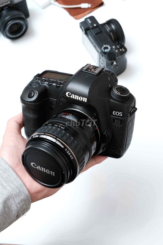 Máy ảnh Canon 5D Mark II EF 28-105mm Đen. Mua bán Máy ảnh, Máy quay tại Quận 1 Tp Hồ Chí Minh được đăng bởi HD Shop Digital hình 1