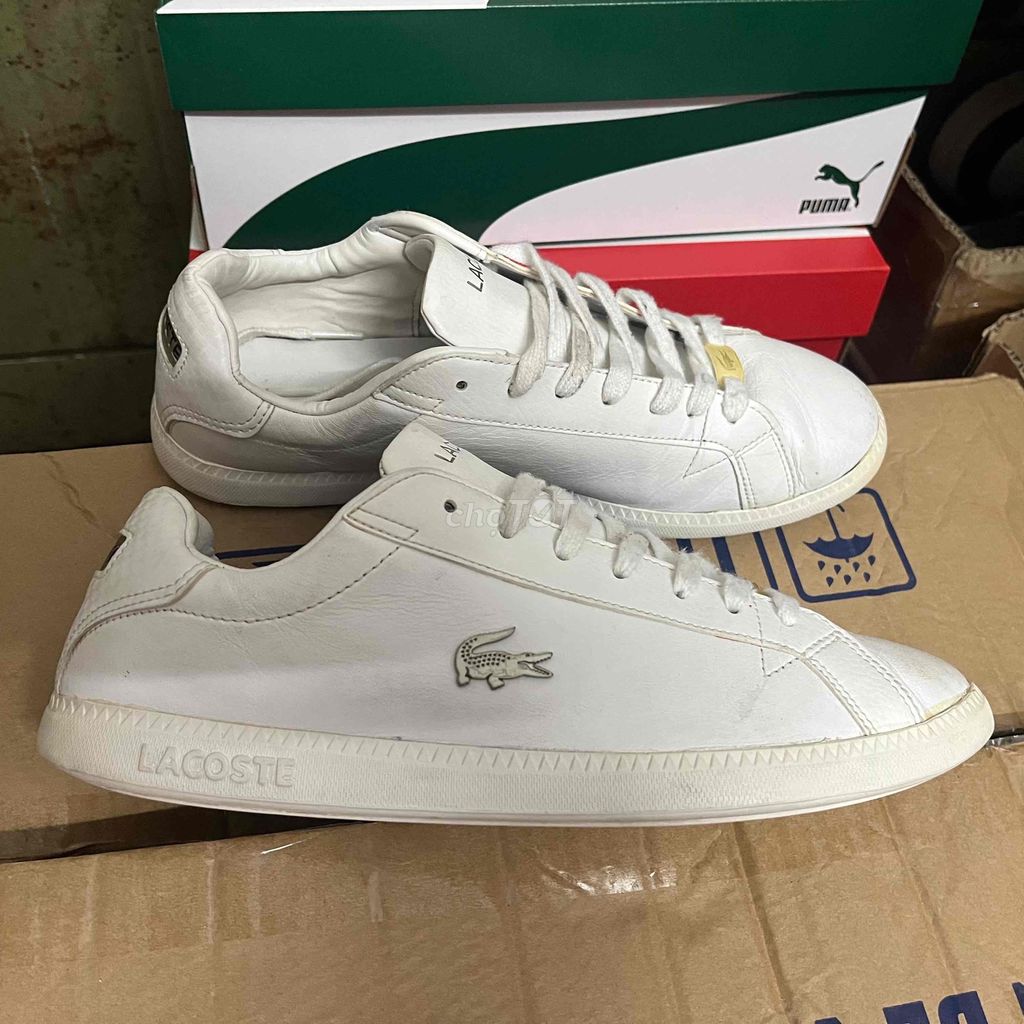 Lacoste giày da hiệu chính hãng size 41