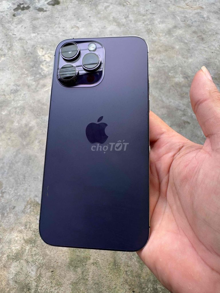 Apple iPhone 14 Pro Max 128GB Tím 98%. Mua bán Điện thoại tại Quận Ninh Kiều Cần Thơ được đăng bởi Khải mobile hình 1