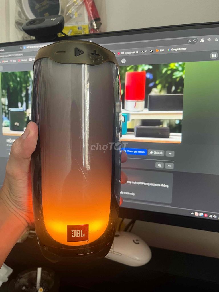Loa Bluetooth JBL Pulse 4 Đen. Mua bán Tivi, Âm thanh tại Quận Nam Từ Liêm Hà Nội được đăng bởi Thanh Tùng Nguyễn hình 1