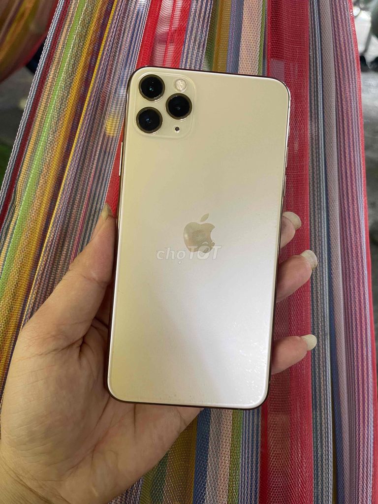 iPhone 11 Pro Max 512GB Vàng Đã sử dụng zin có gl. Mua bán Điện thoại tại Thị xã Phú Mỹ Bà Rịa - Vũng Tàu được đăng bởi HH hình 1