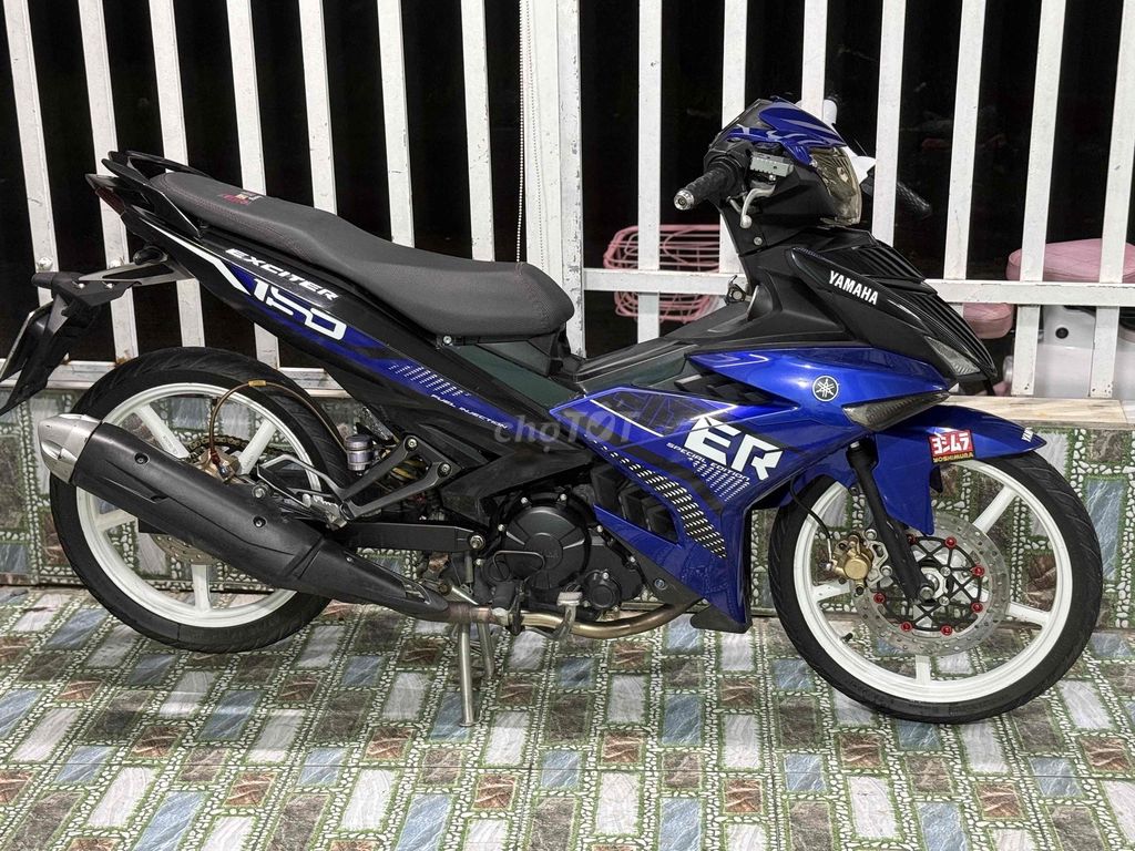 Yamaha Exciter 150 Xanh đen. Mua bán Xe máy tại Huyện Bến Lức Long An được đăng bởi Xe Máy Trung Toán hình 2