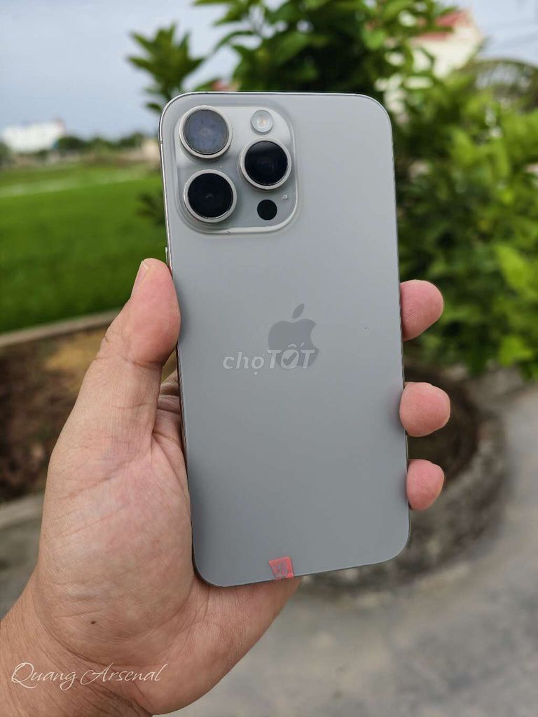 iPhone 15 Pro Max 256GB Xám Đã sử dụng. Mua bán Điện thoại tại Huyện Giao Thủy Nam Định được đăng bởi Quang Arsenal hình 1