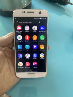 Điện thoại Samsung s7 ram 4 bộ nhớ 64ghi