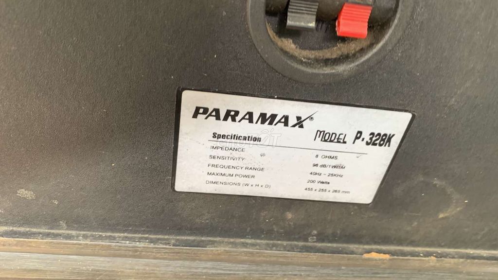 Cap  loa  paramax p 328k   nhập khẩu kora